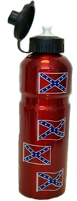 rebel flag water bottles